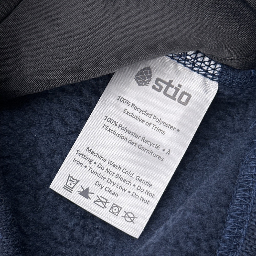 NEW Stio Sweetwater Fleece Full Zip Hoodie Women's Small Mountain Shadow Heather - Picture 5 of 10